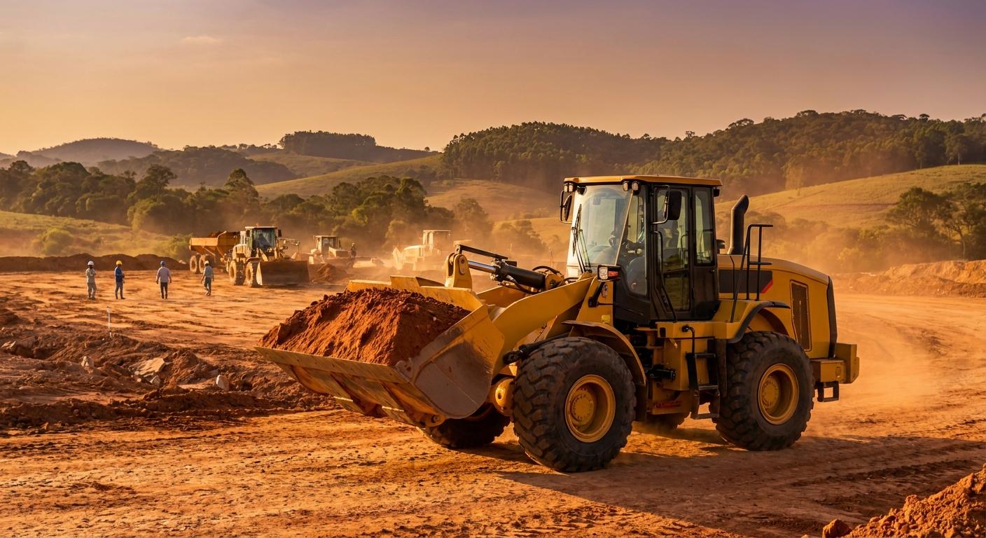Pás Carregadeiras Usadas: Oportunidades até R$ 200 Mil.