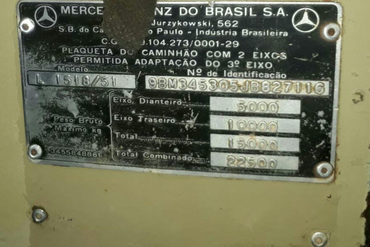Mercedes Benz MB 1518 - 89/89 12