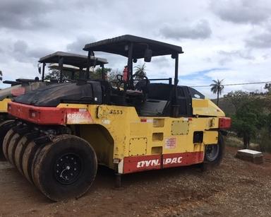 Rolo Compactador de Pneu