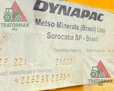 Rolo Compactador de Pneu