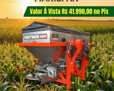 Distribuidor de Fertilizantes, Calcário e Sementes