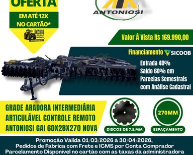 Grade Aradora Intermediaria