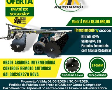 Grade Aradora Intermediaria