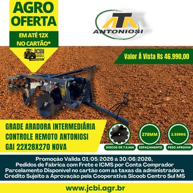 Grade Aradora Intermediaria