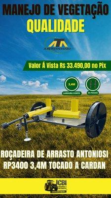 Roçadeira de Arrasto